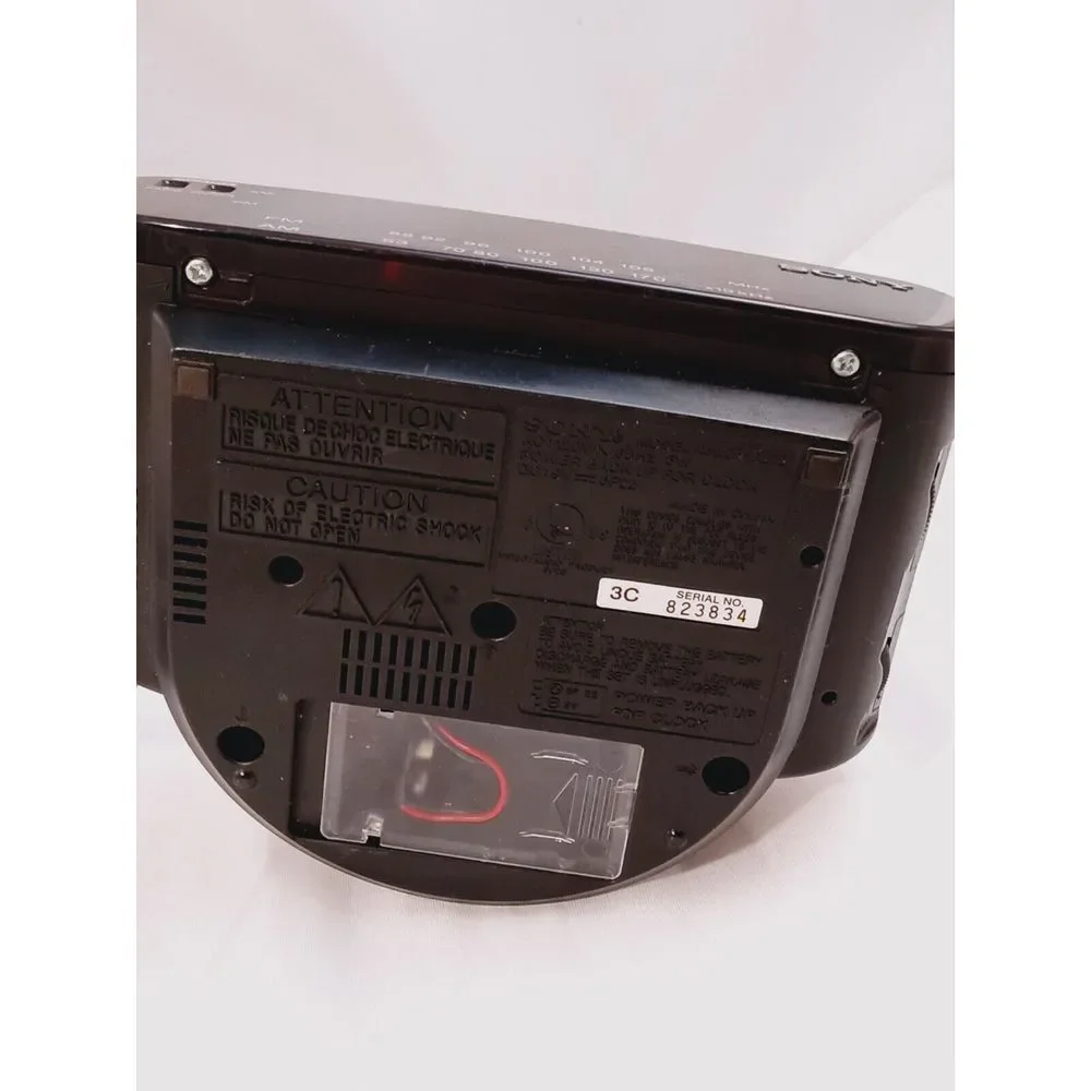 Sony‎ ICF-C212 Dream Machine FM/AM LED Alarm Clock Radio Snooze Battery Backup